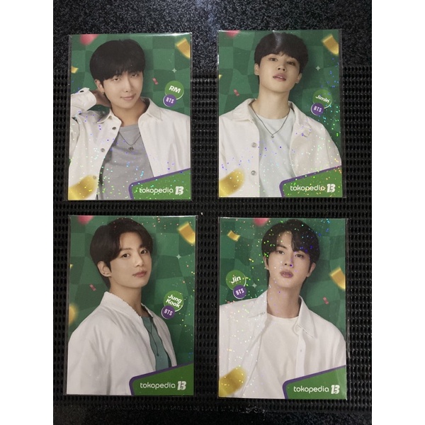 Photocard BTS x toko hijau official