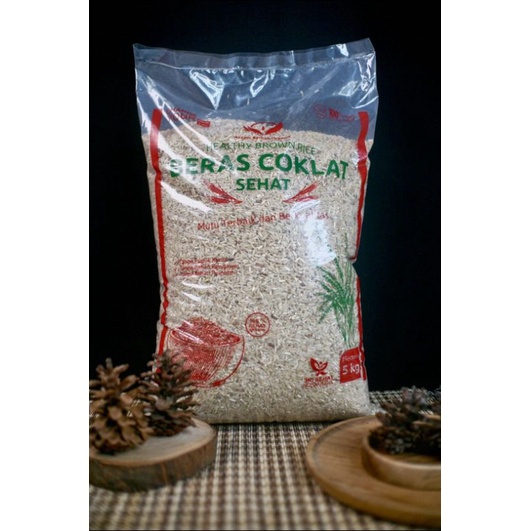 

Beras coklat organik 5kg