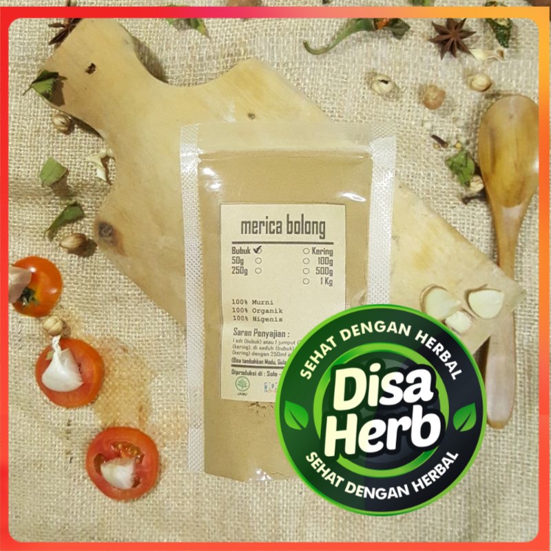 

MERICA BOLONG BUBUK 500 GRAM - Melaleuca Leucadendra - MURNI - JSR - REMPAH - PREMIUM QUALITY