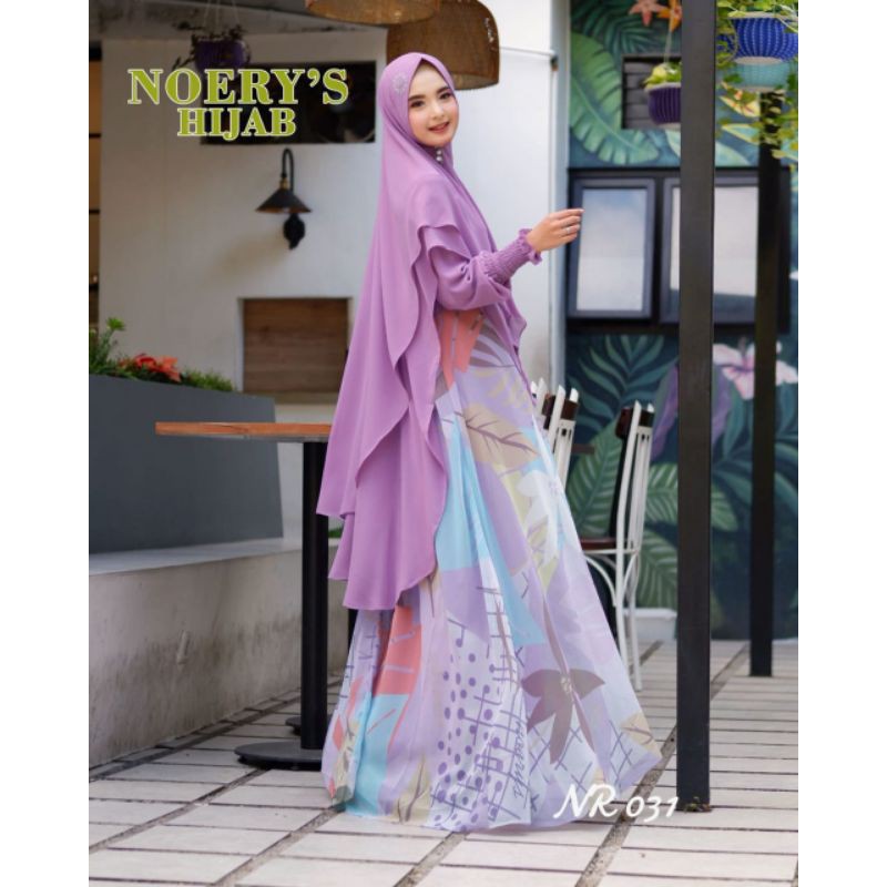 New ready gamis set syari Nr 031 ori By noerys hijab