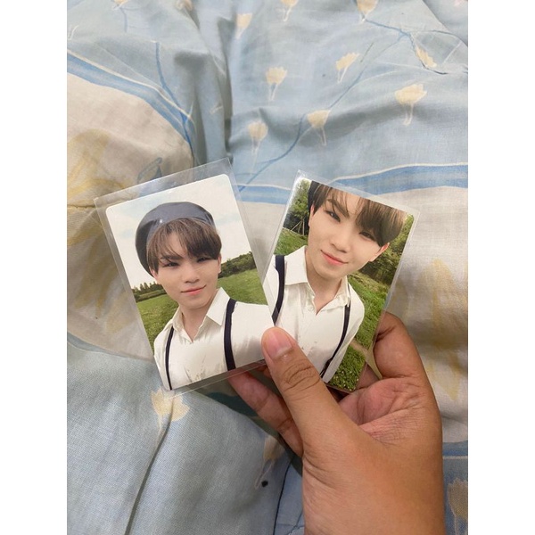 Pc photocard woozi an ode hope beret seventeen