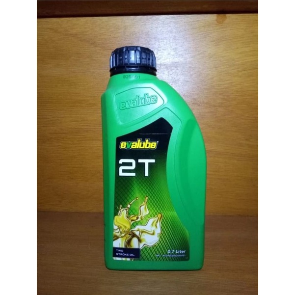 Oli Samping Evalube 2T dan Evalube 2T Pro 700ml 0,7 Liter cocok untuk segala Oli Samping motor 2 Tak