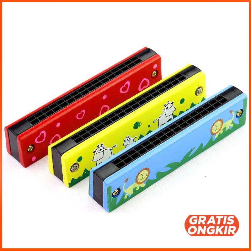 Alat Musik Harmonika Anak Musical Toy 16 Holes - WMN136