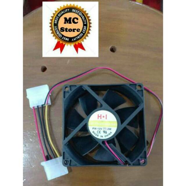 FAN CASING 8CM HITAM