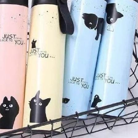 ➧ Termos motif kucing/CAT stainless steel 304.good quality great design ●
