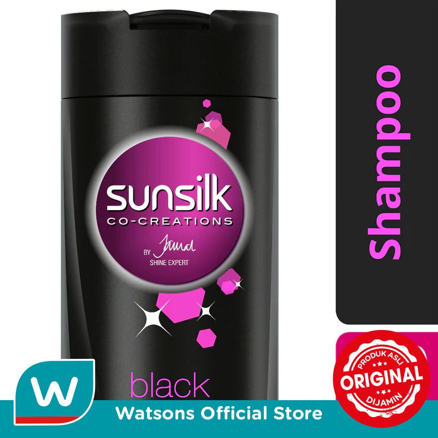 Promo Harga Sunsilk Shampoo Black Shine 340 ml - Shopee