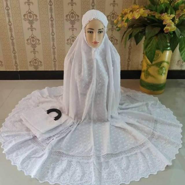 Mukena Katun Paris Bentol