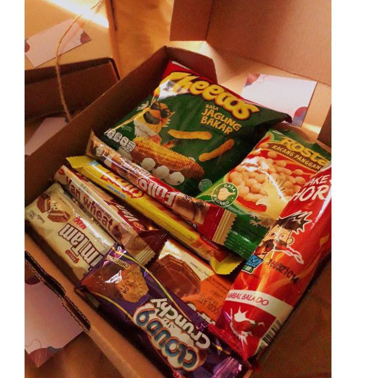 

【review】 SNACKBOX / SNACK BOX / GIFTBOX / HADIAH ULANG TAHUN / HADIAH WISUDA / HADIAH ANNIV