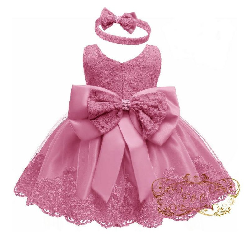 DRESS FASHION CORRY KID ANAK, BRUKAT, TILE, DRESS MAXY, 3 UKURAN