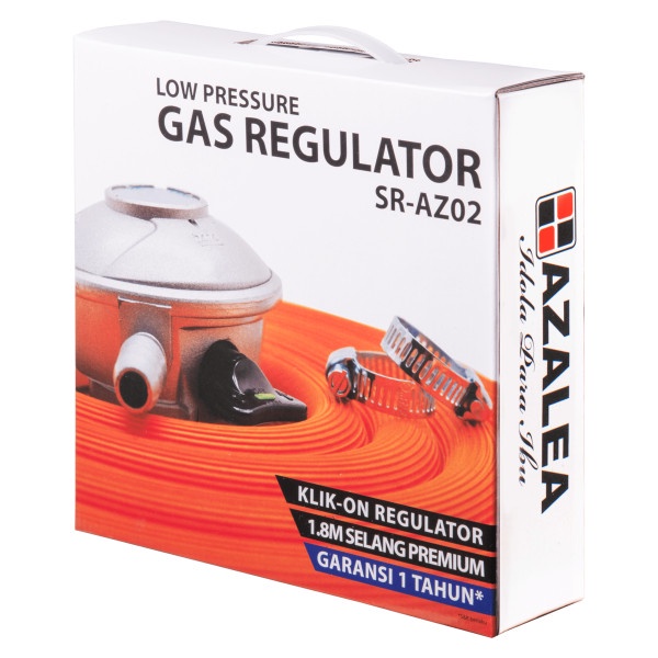 Azalea SR-AZ02 Regulator Gas + Selang 1.8 m medan