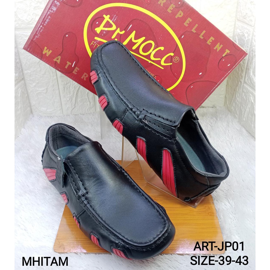 sepatu loafers kulit pria dr mocc JP-01