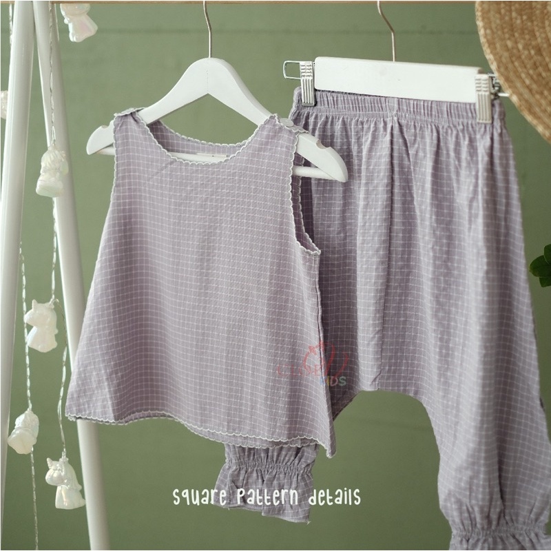 CLOEVKIDS - Baju set anak perempuan ADORE SET