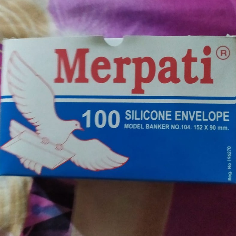 

Amplop Putih Merpati Tanggung NO.104 uk. 152 x 90