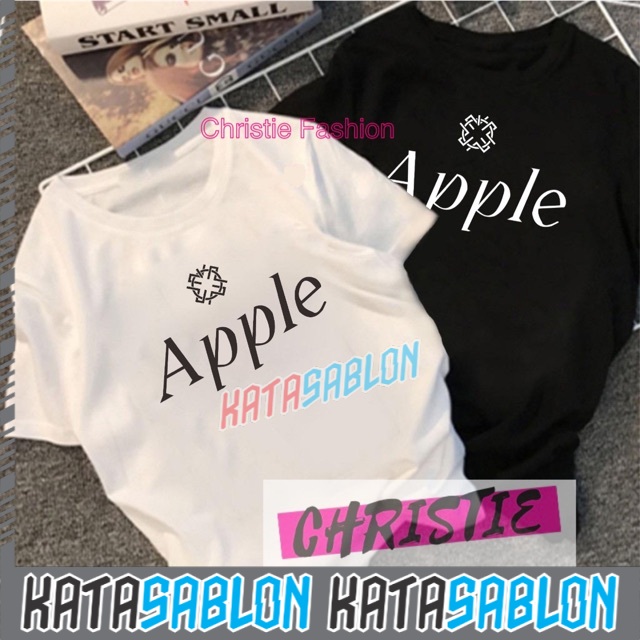 BAJU KAOS KPOP GFRIEND APPLE S-XXL / KAOS TSHIRT KOREA Sowon Yerin Eunha Yuju SinB Umji
