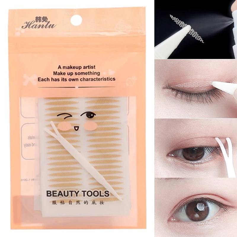 120pcs Ultra Invisible Lace Double Eyelid Tapes Stickers