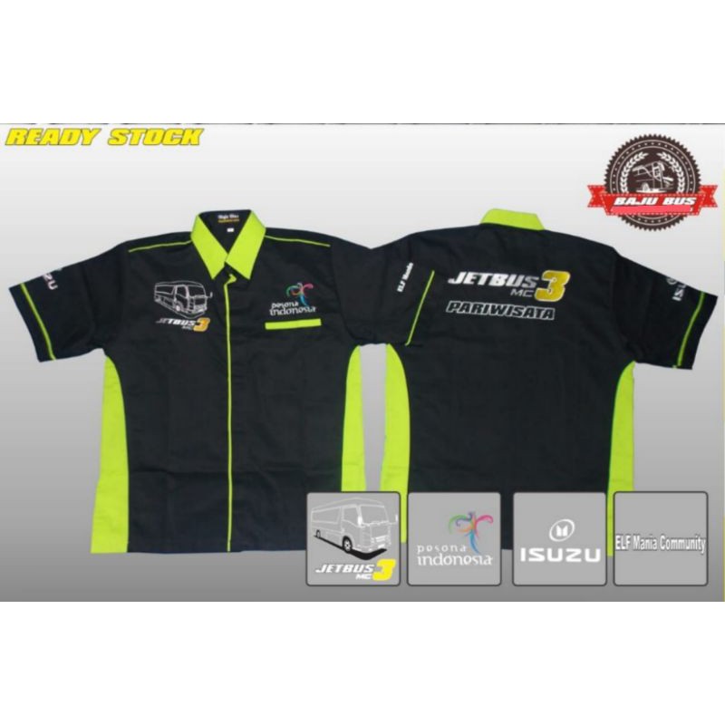 KEMEJA Elf/Travel Jetbus 3