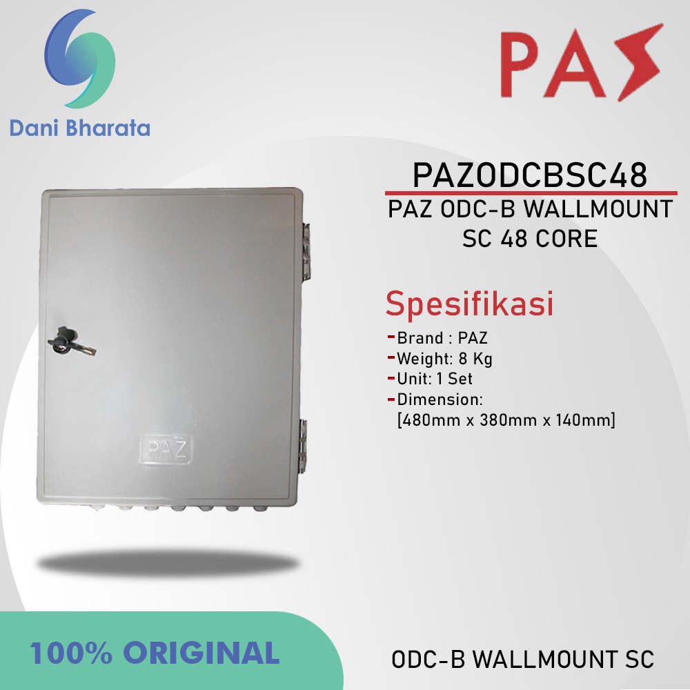 ODC B 48Core PAZ SC UPC Fiber Optik Optical Distribution Cabinet