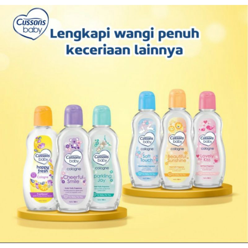 Cussons Baby Cologne 100 ml | Cusson Cologne Bayi Cussons Baby /Minyak Wangi Bayi