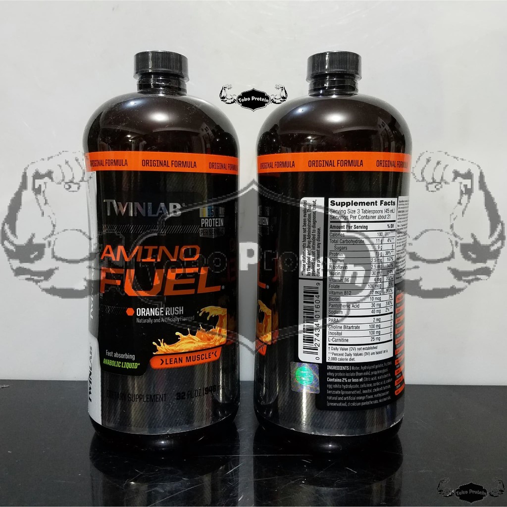 BPOM Twinlab Amino FUEL Liquid 32 OZ