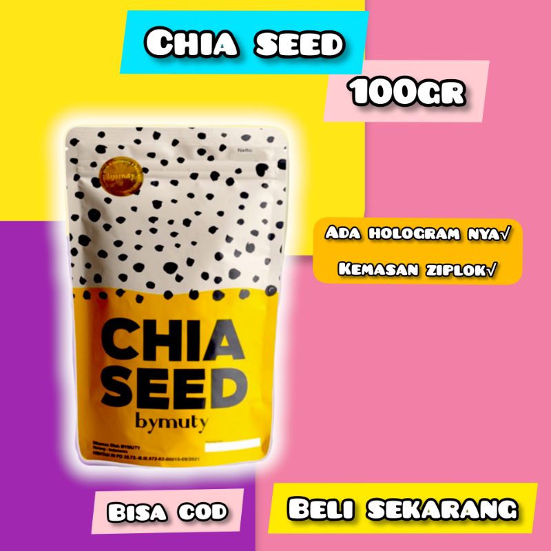 

Organic Chia Seed Organik Chiaseed Mexico Premium 100gr