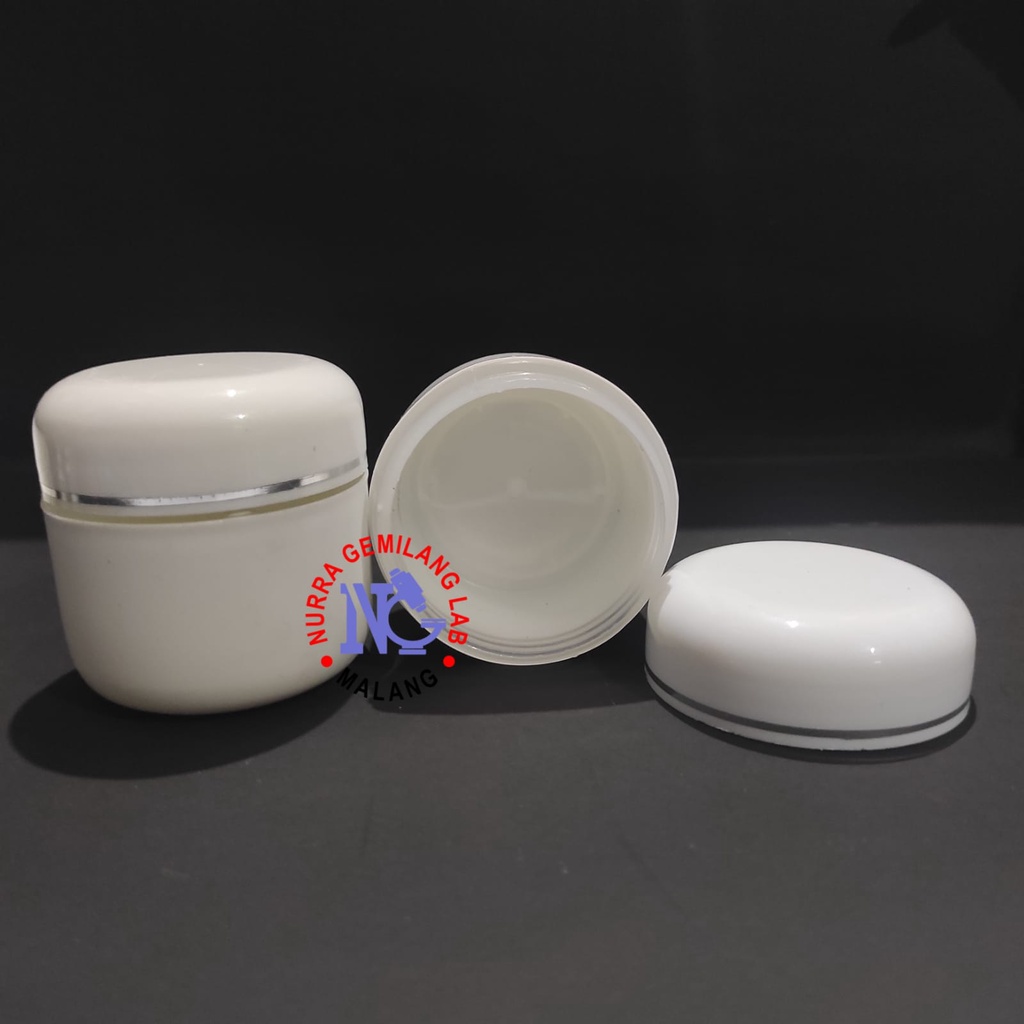 Pot Cream 50g Pot Krim Putih