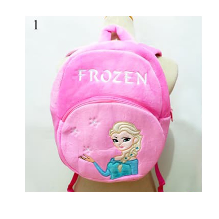 Tas Ransel boneka elsa anna frozen tas sekolah anak paud baby kids souvenir kado backpack