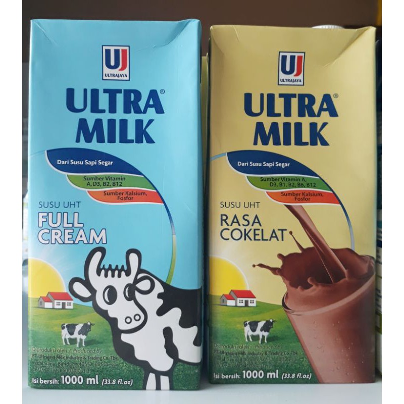 

Susu Ultra Milk Coklat 1 Liter