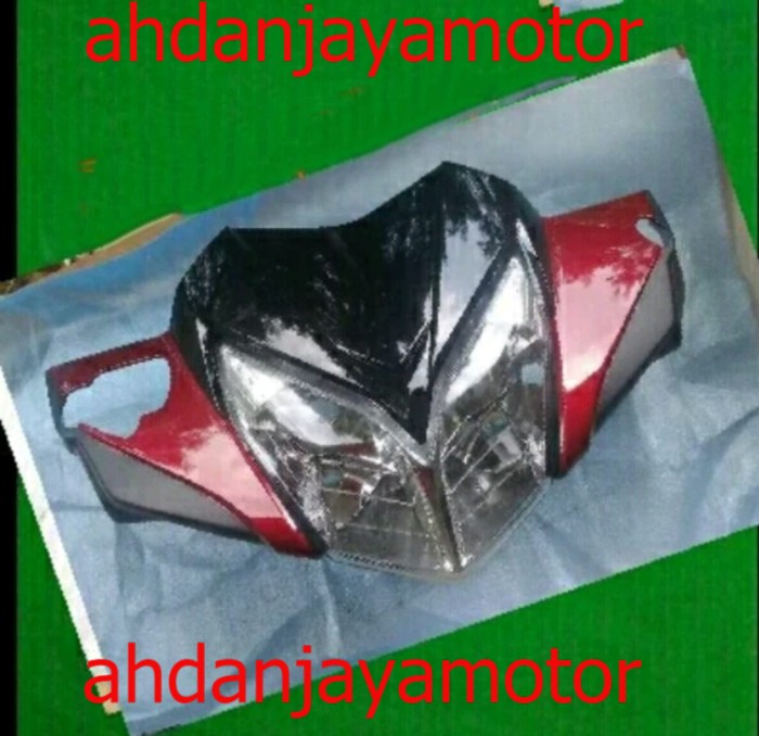 COVER BODY batok kepala dan lampu depan supra x 125 batman 2008 2012 TERLARIS