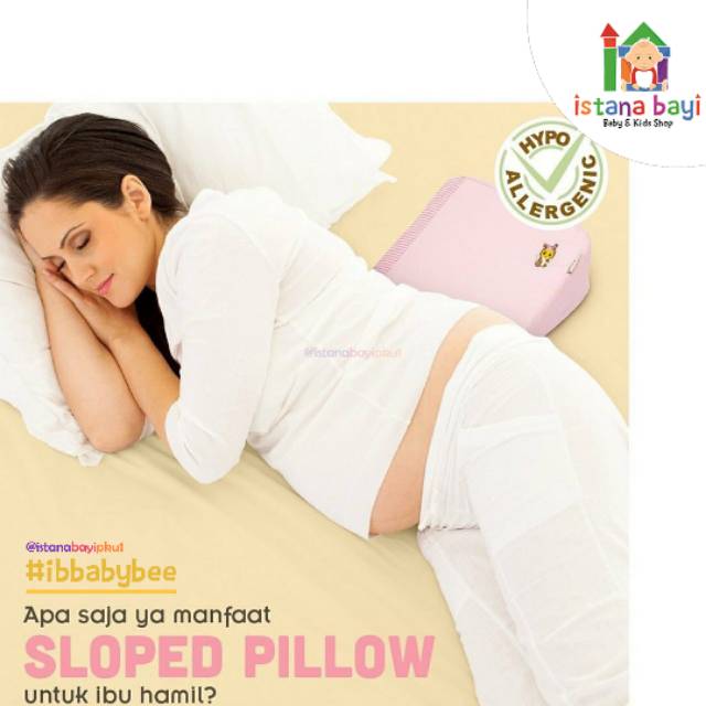 BABYBEE SLOPED PILLOW - Bantal bayi Multifungsi