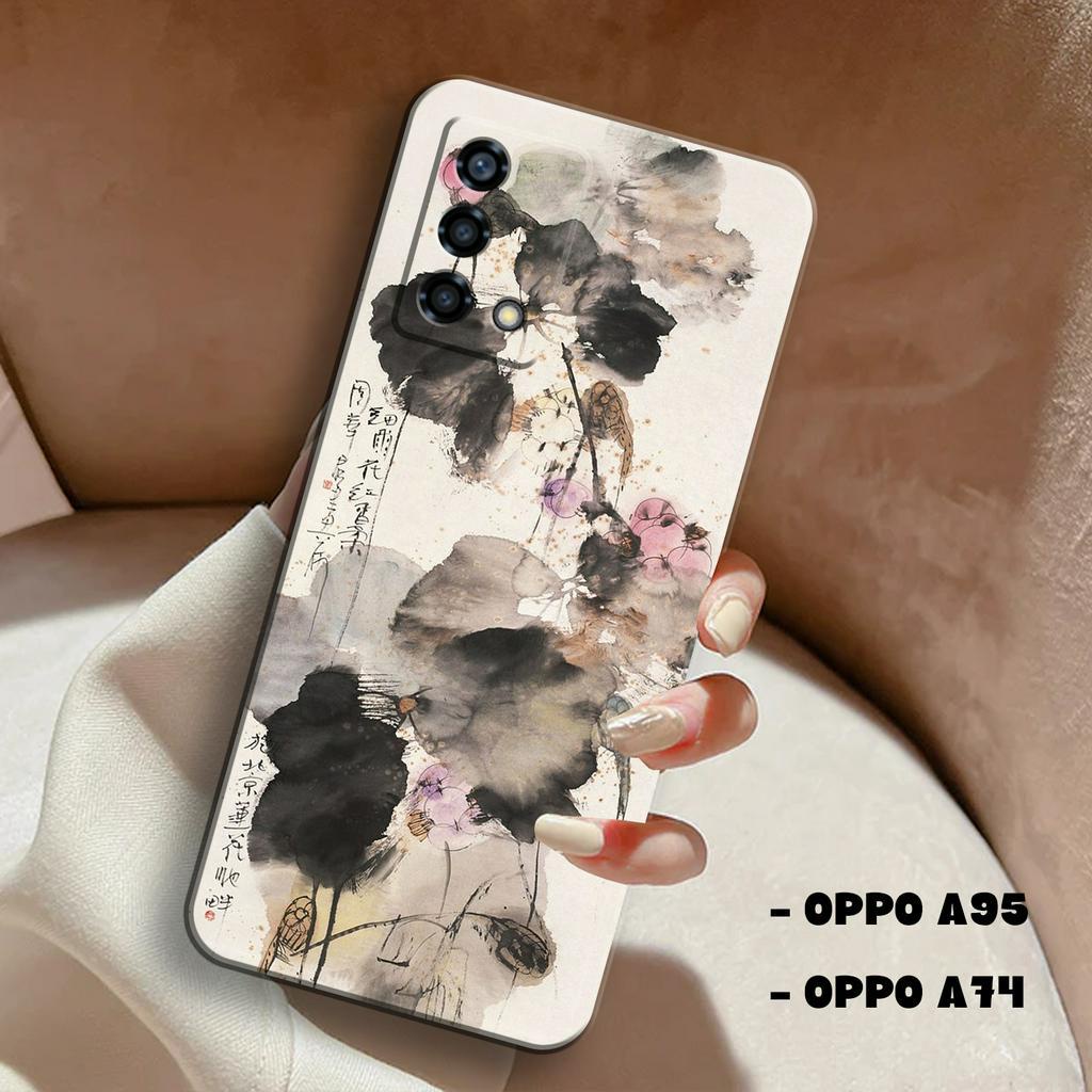 Case Hp Oppo A95 - A74 - Casing Hp Oppo A95 - A74 - Elzora.id - Fashion Case MARBLE - Case Cewek - C