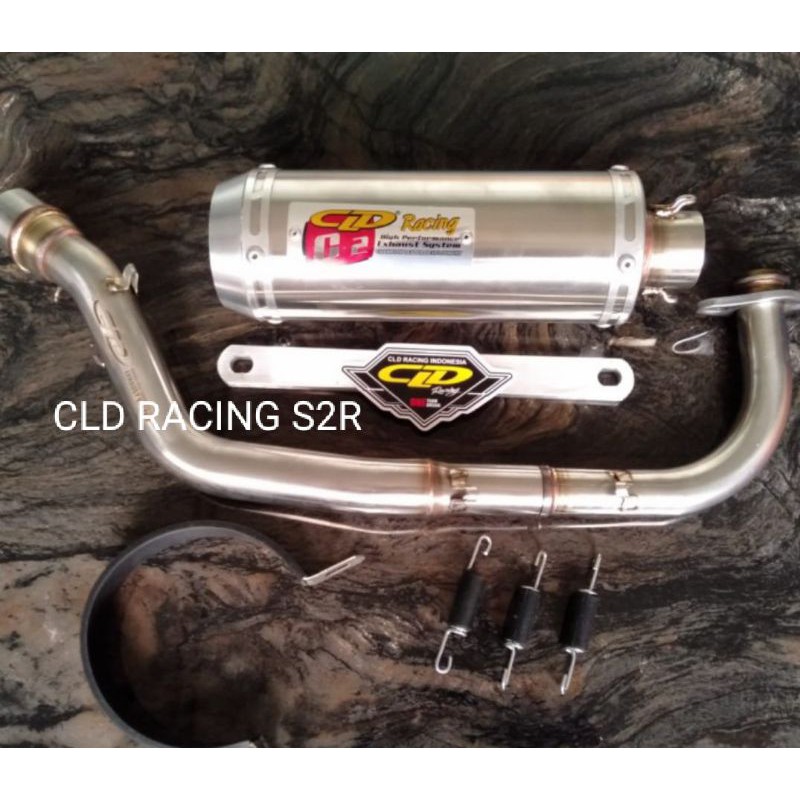 KNALPOT  CLD RACING VARIO 125,VARIO150 OLD NEW TYPE C2 BULAT NEW