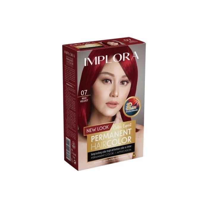 (CYBER) COD TERBARU Implora New Permanent Hair Color/Pewarna Rambut Natural Looks Original