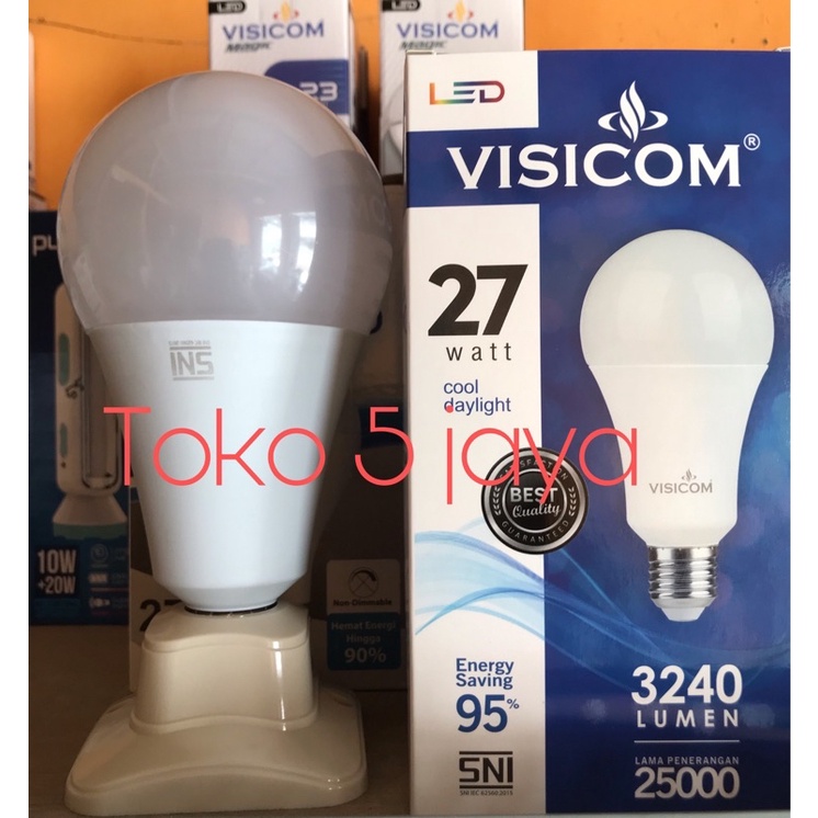 lampu led visicom 27 watt / lampu led jumbo / lampu 27 watt visicom