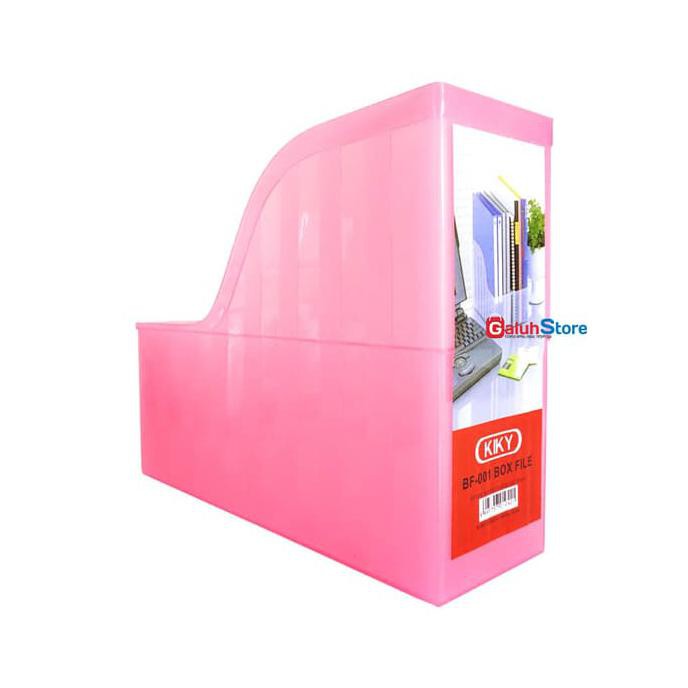 

GRATIS ONGKIR Kiky Box Plastik File A4 - Pink AP41