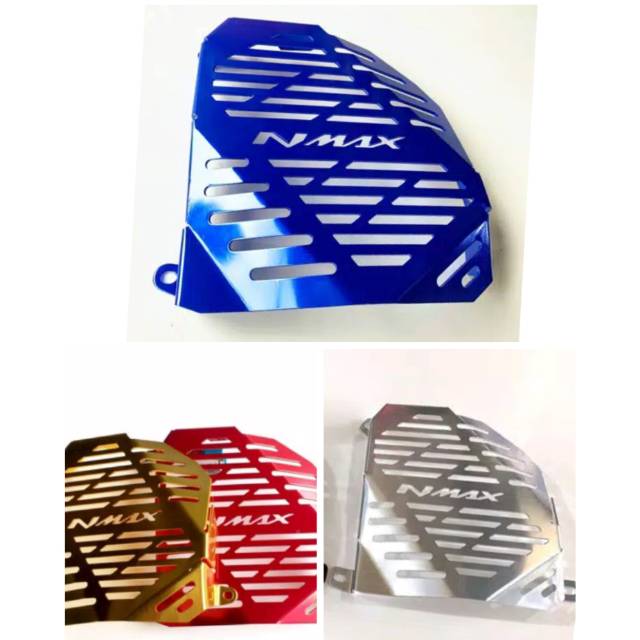 # cover radiator nmax aerox lexy tutup radiator pelindung radiator nmax old nmax new aluminium