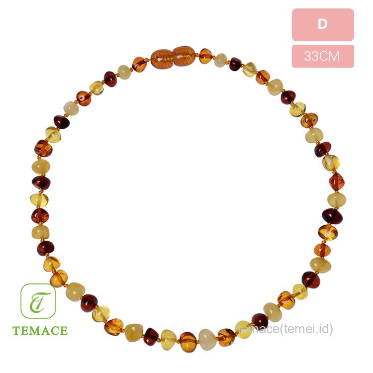 SALE!! TEMACE KALUNG AMBER BAYI PEREDA NYERI TUMBUH GSHOPEEI BAYI BAROQUE CHERRY KALUNG ANAK