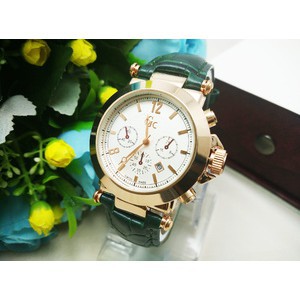 PA Jam Tangan Pria / Wanita GC Guess Collection Chrono Kulit Quartz Analog GC001 Import Premium GC001/ C1