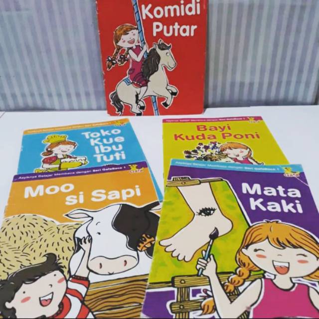 Buku GAFABACA seri 1 - Buku Belajar Membaca