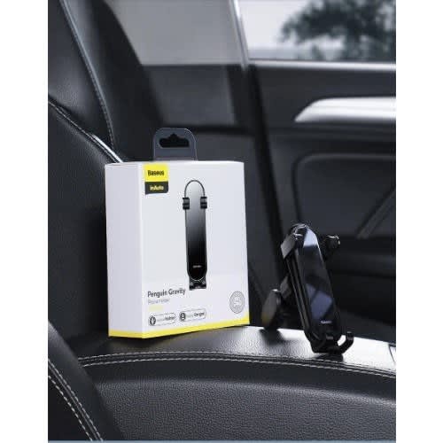 UNIVERSAL PHONE HOLDER HP AC MOBIL BASEUS PENGUIN GRAVITY CAR HOLDER