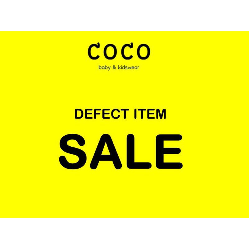 DRESS BAYI/ANAK COCO (DEFECT SALE)