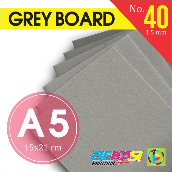 

Order Langsung Special Karton Board Abu-abu No. 40 size 15 x 21 cm terbaik