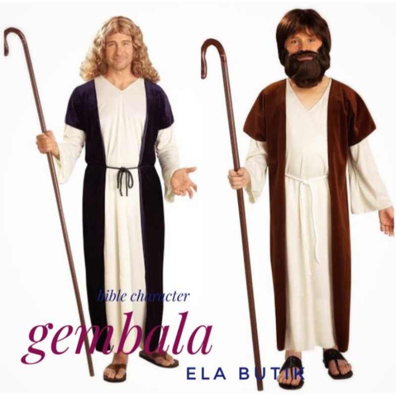 kostum gembala-kostum natal-shepherd-nativity-yesus