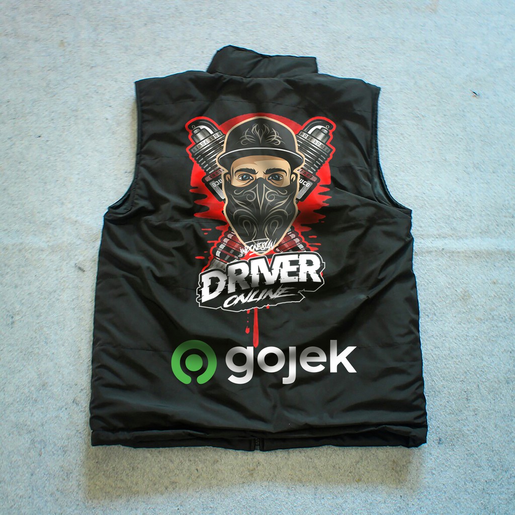 Rompi STREETART 3 Nock Apparel Custom Ojol