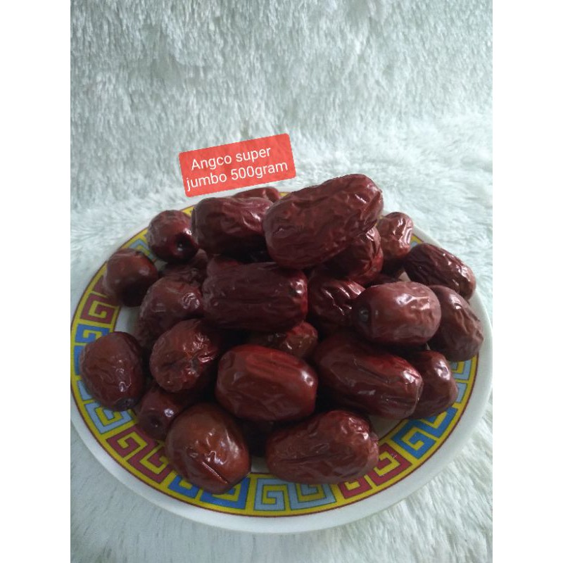 

Angco Super Jumbo 500gram / Kurma Merah Super Jumbo