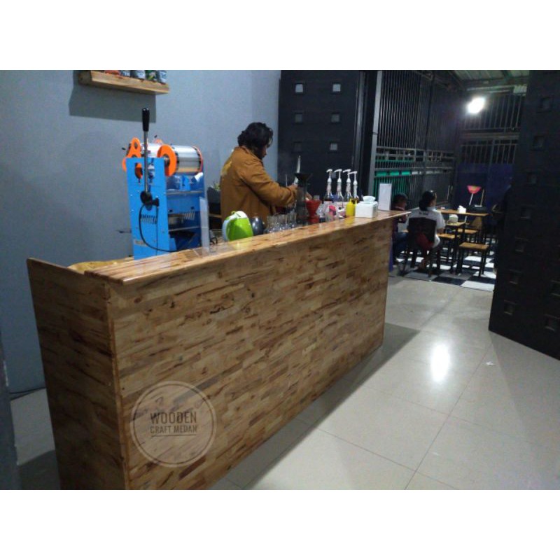 Jual Meja Bartender Meja Barista Meja Bar Tempahan Indonesia Shopee