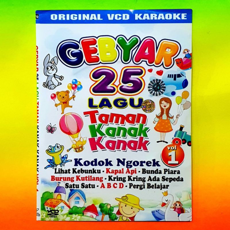 KASET ASLI ORIGINAL VIDEO MUSIK LAGU ANAK TERLARIS-LAGU TAMAN KANAK KANAK TERPOPULER SEPANJANG MASA
