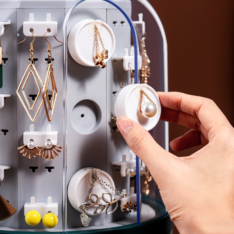 Jewelry Organizer Box Tower Vanity Kotak Perhiasan Tempat Susun