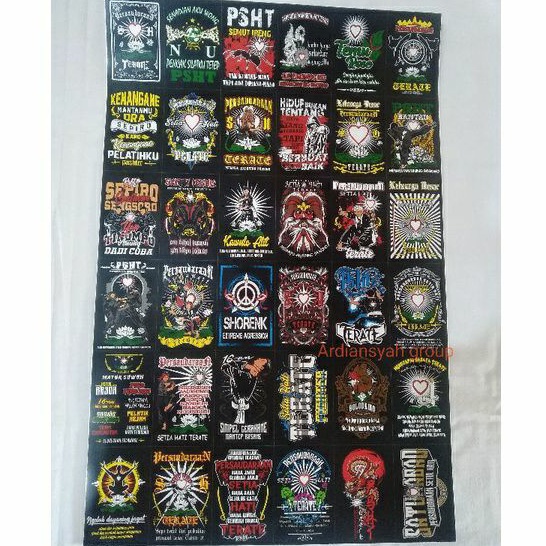 

Stiker PSHT ISI 20 PCS ACAK terbaru murah grosir, ( sudah di potong)