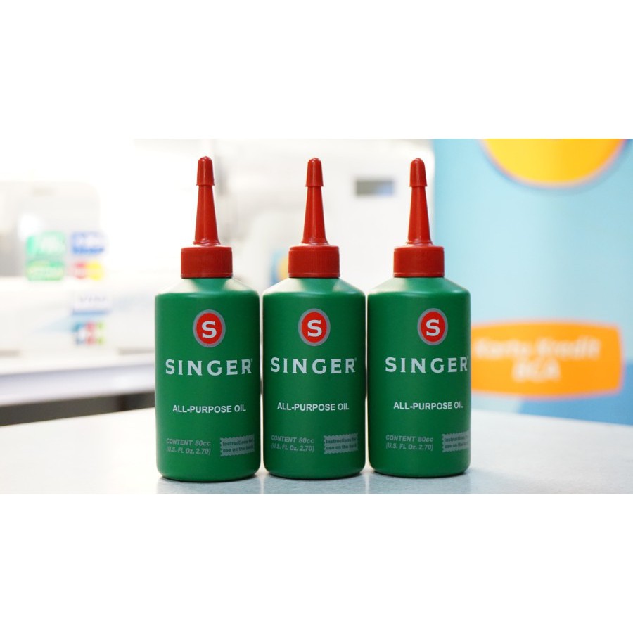 Minyak Pelumas SINGER 80 cc / Singer Oil 100% Ori