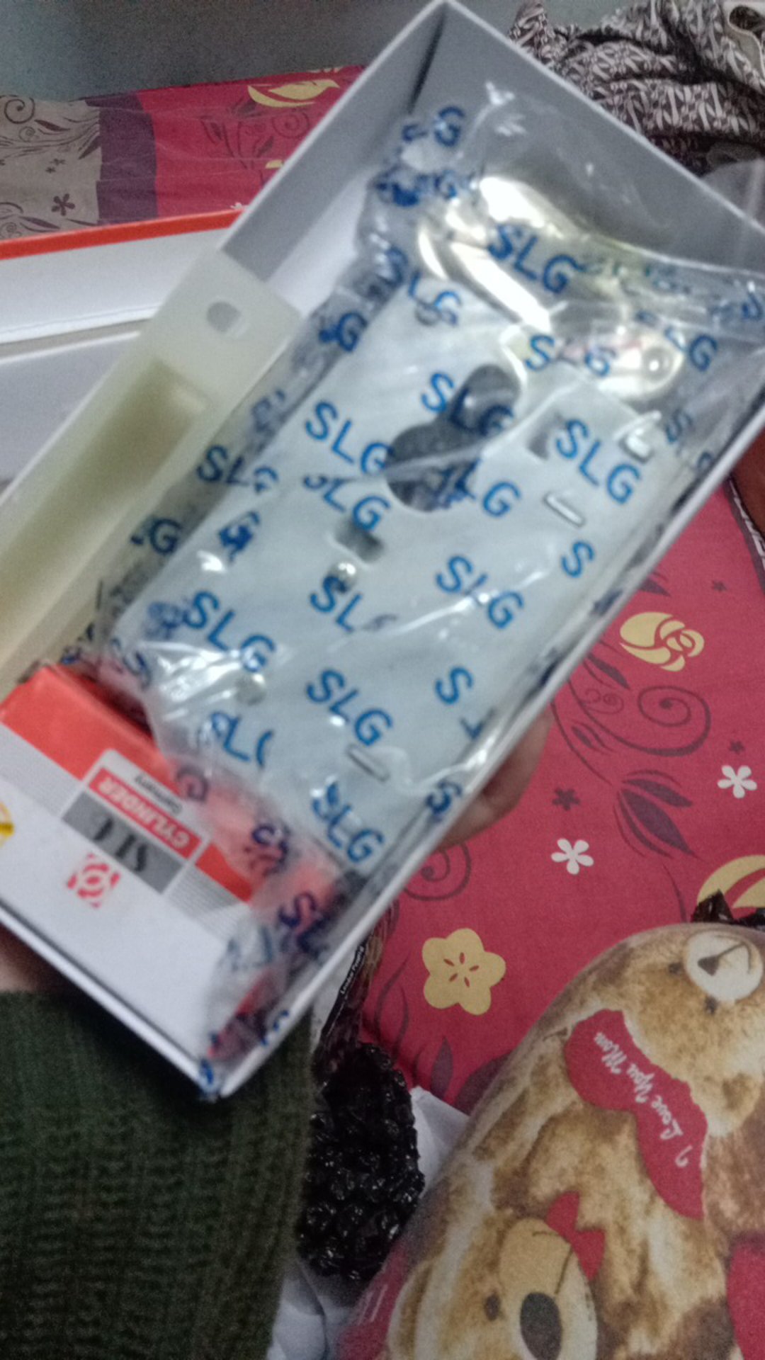 Set Body Kunci Mortise Sliding Pintu Kayu Dengan Silinder Kunci